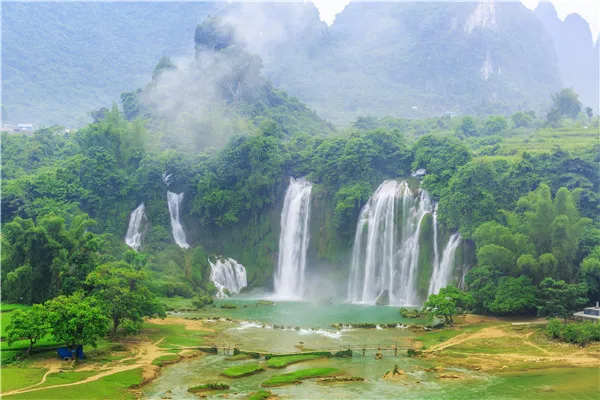 

SHUOZHIKE Vinyl Custom Photography Backdrops Props Photo Studio Waterfall theme Background 20228-36