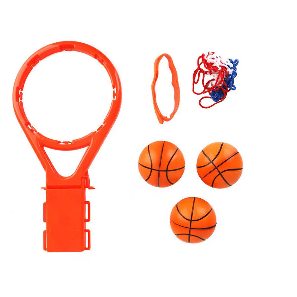 2 в 1 игрушка для ванны мини Забавный баскетбольный обруч и баскетбольные мячи
