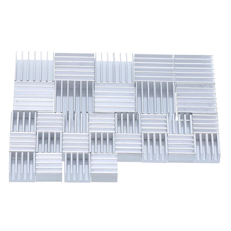 Новинка вентиляторы для радиаторов Raspberry Pi 3 30 шт./компл. радиатор из чистого