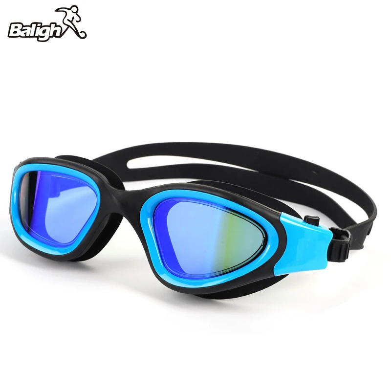 

Профессиональные очки для плавания Balight, гальванические водонепроницаемые противотуманные силиконовые очки для плавания