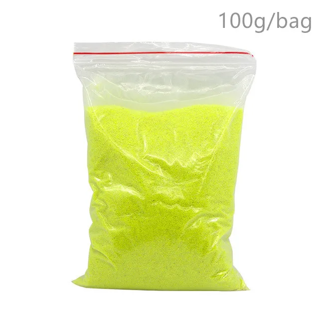 100g Yellow 100 г не влажный волшебный песок для детей игрушки Красочные Марс, Космический песок слизь Крытый играть забавная обучающая игрушка для Дети Детские подарки - Цвет: 100g Yellow