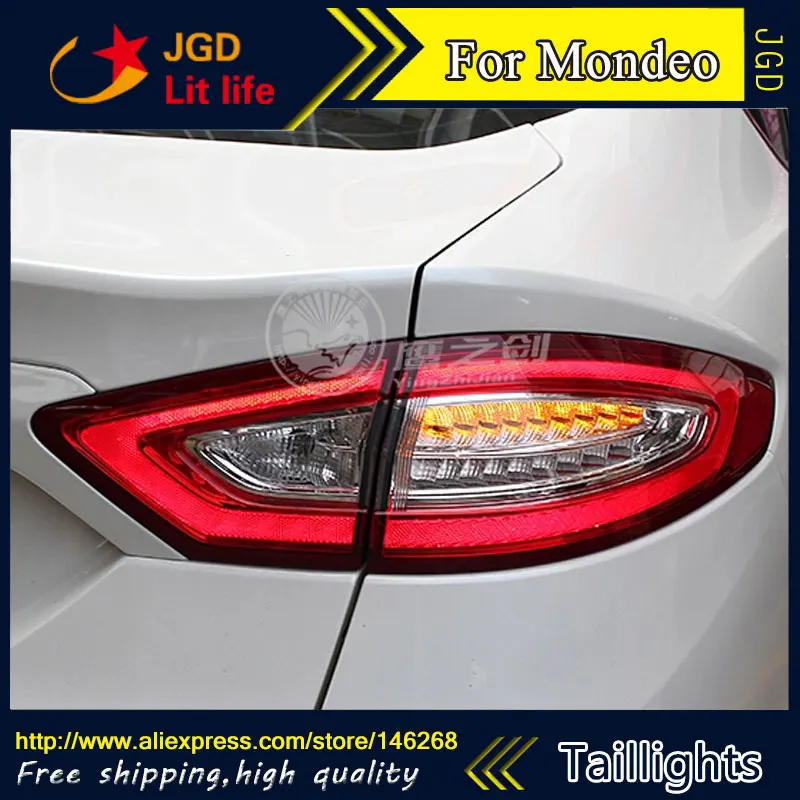 Автомобильный Стайлинг задние фонари для Ford Mondeo 2013 2016 светодиодные лампы