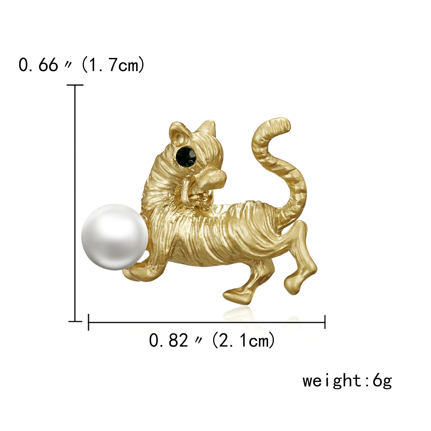 

RINHOO Vintage Gold Color Tiger Face Head Brooch Pins For Women Alloy Metal Enameled Accessories Zodiac Animal Brooches