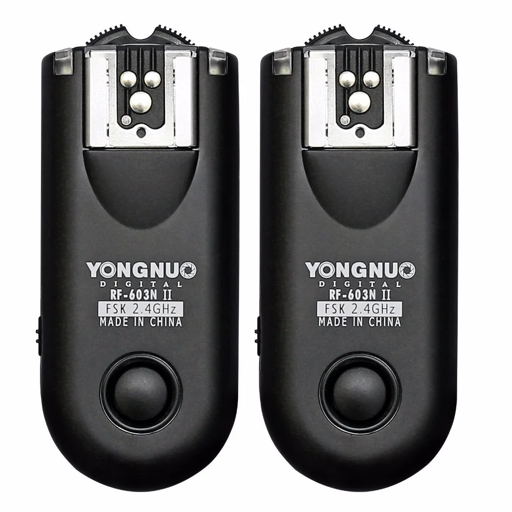 Беспроводной дистанционный триггер YONGNUO RF 603 II N1 для Nikon D800 D700 D300 D2X D2H D200 D1H D1X D3X D3 90s