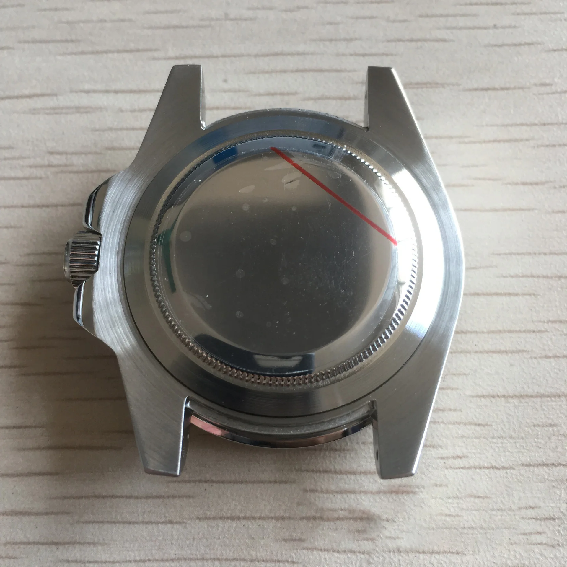 

Water Ghost Watch Case Watch Accessories 316 Solid Stainless Steel Case 100-200 Meters Diving Aluminum Ring Case 40MM