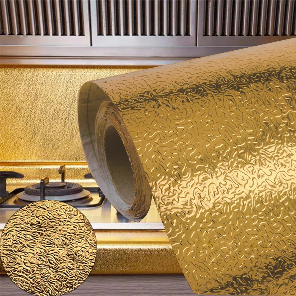 Многофункциональная кухонная настенная наклейка из алюминиевой фольги