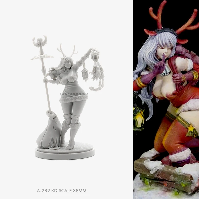 

Наборы моделей из смолы 38 мм, красота, бесцветная и самособранная фотография