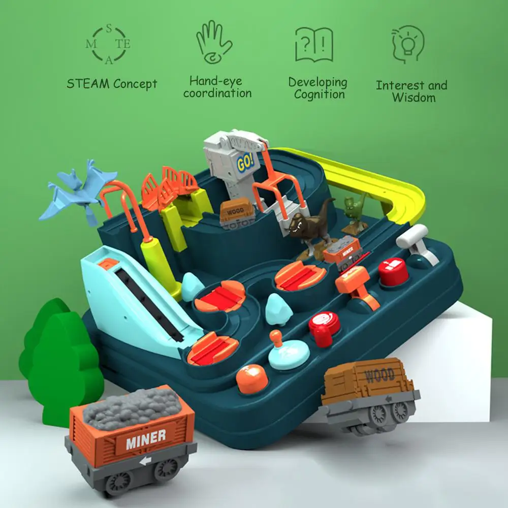 Ручной авторегистратор Приключения трек игрушки для мальчиков детские