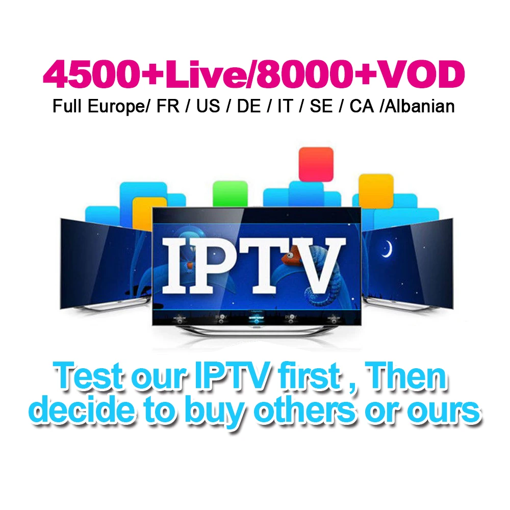 Global tv IP tv мировые каналы 4500 Live 8000+ VOD Европа Франция Италия Испания арабский FHD HD H.265 ip tv подписка тест m3u