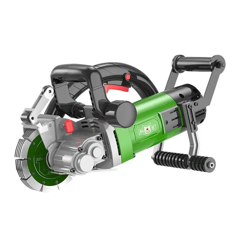 

Wall Groove Cutting Machine 220V 38Mm Electric Wall Chaser Groove Cutting Machine Concrete Cutter Notcher Groover Slotting Mach