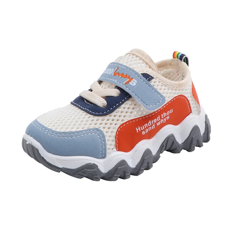 

2020 Summer New Children Sports Shoes Hollow Breathable Boys and Girls Casual Net Red Shoes Baby Mesh Single Shoes