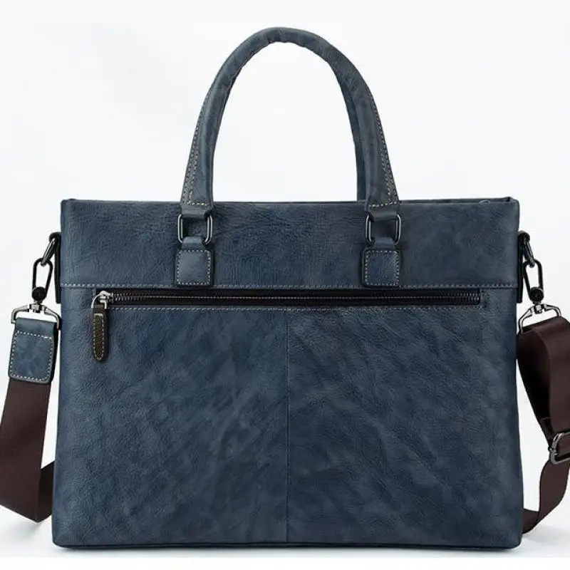 

YourSeason Men 2021 Genuine Leather Business Briefcase Bags Large Capacity Male Computer Shoulder Cowhide Handbag