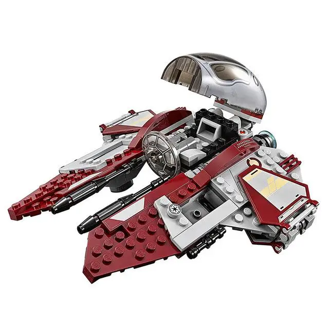 10575 Interceptor Звездные войны серии 05145 05004 X-Wing Starfighterd 05147 имперский десантный корабль строительные блоки кирпичи подарок для детей Совместимость - Цвет: 10575 Interceptor