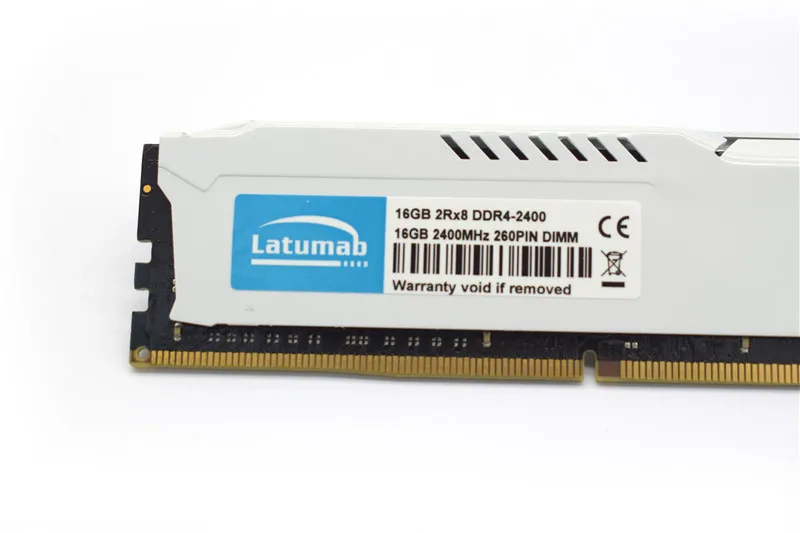 Оперативная память Latumab DDR4 16 ГБ 32 64 2400 МГц настольная Память DIMM поддержка