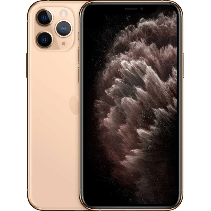 Смартфон Apple iPhone 11 Pro MWCF2RU/A 512Gb золотистый 3G 4G 1Sim 5.8&quot OLED 1125x2436 iOS 13 12Mpix|Смартфоны| |