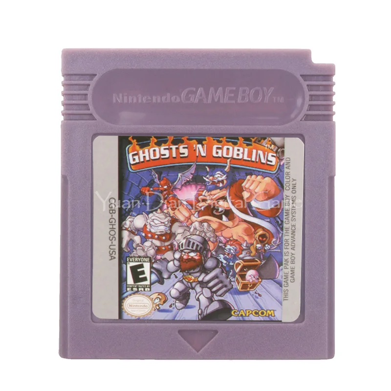 Для Nintendo GBC видеоигр картридж консоль карта Ghost's N Goblins версия на английском