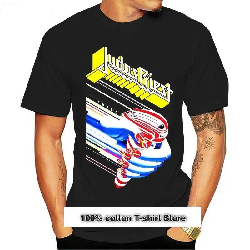 

Джудас священный турбо вер. Хлопчатобумажная футболка с длинными рукавами, модная футболка из тяжелых металлов, жестких пород, Ian Hill (черные)...