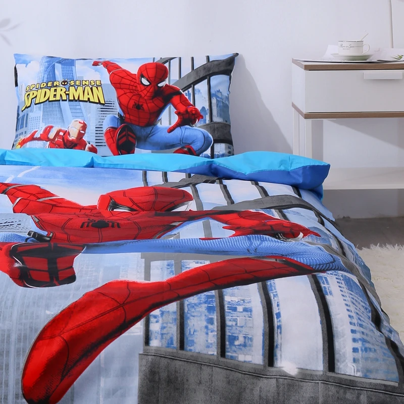 Детский комплект постельного белья Disney Spiderman Комплект из двух предметов