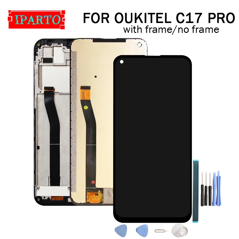6 35 дюймов OUKITEL C17 PRO ЖК дисплей + сенсорный экран дигитайзер сборка 100% Оригинальный