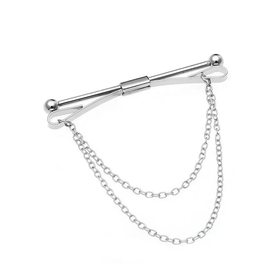 Мужская булавка для воротника зажим галстука рубашки свадебный подарок