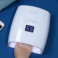 s10 rechargeable nail lamp uv led wireless gel polish dryer nail oven pedicure manicure light cordless nail led lamp