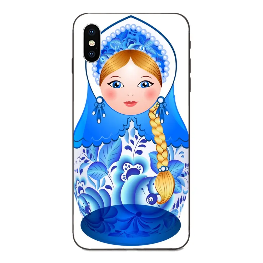 Сотовый Чехол для телефона с принтом матрешек Matryoshka Galaxy A8 A9 звезды Примечание 4 8 9