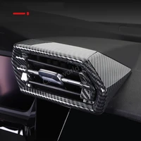 for audi a3 air conditioner outlet frame cover carbon fiber color dash board air vents fit audi a3 8y internal accessories