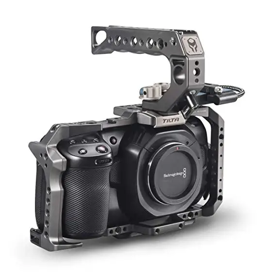 Штатив TILTA для камеры держатель твердотельного накопителя верхняя ручка BMPCC 4K Pocket