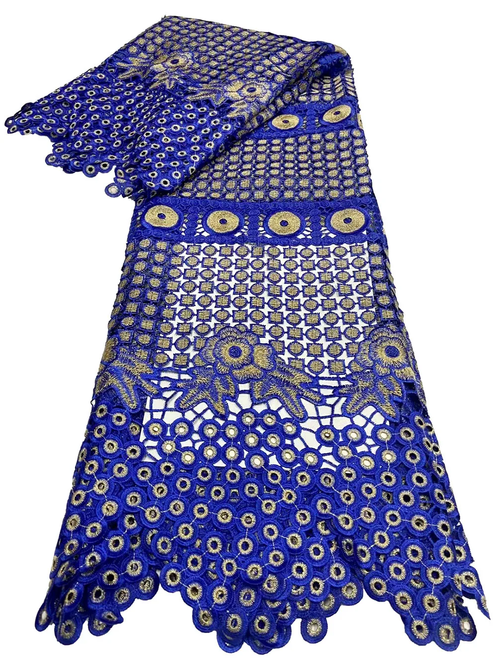 

African Lace Fabric 2021 High Quality Guipure Lace Latest Nigeria Lace Fabrics French Cord Lace Fabric For Sewing Dress