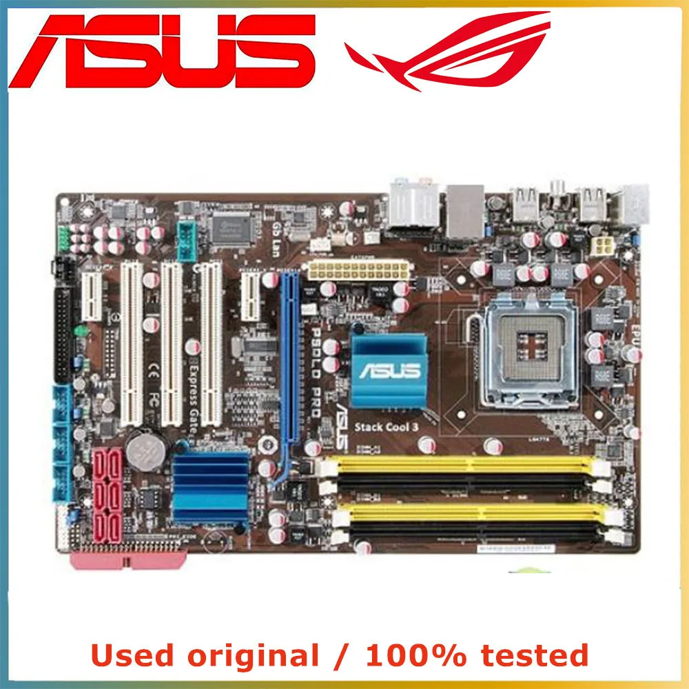 Для процессора Intel P43 LGA 775 для ASUS P5QLD PRO Материнская плата компьютерная розетка LGA775