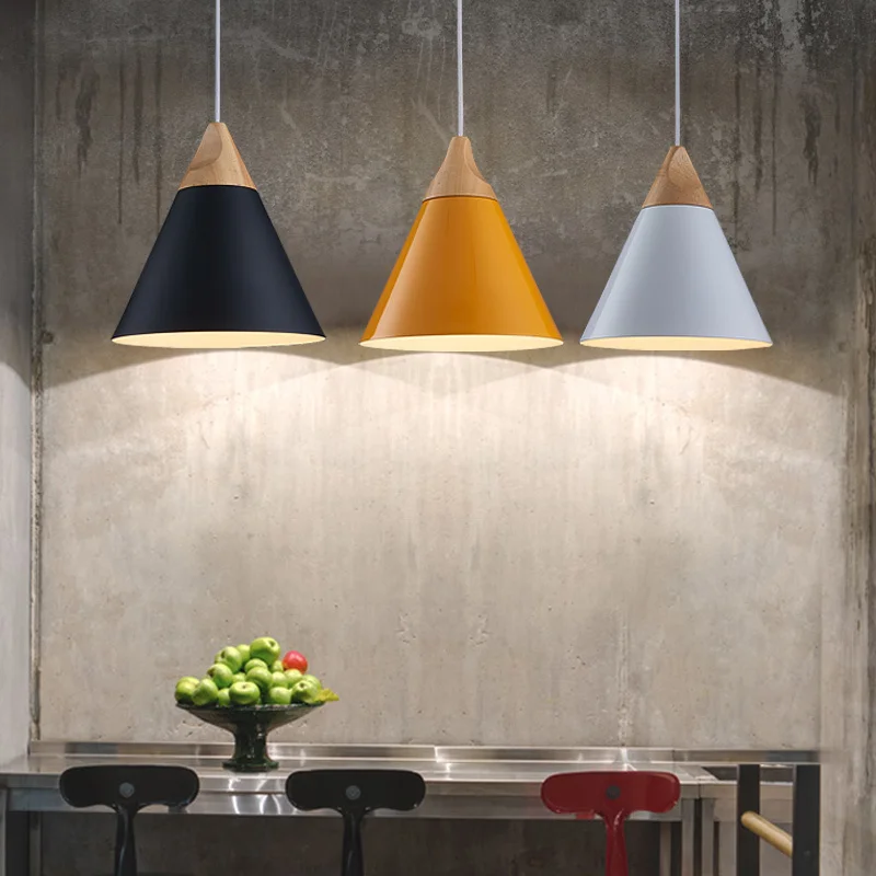 Скандинавский прикроватный столик лампа для спальни кафе простая