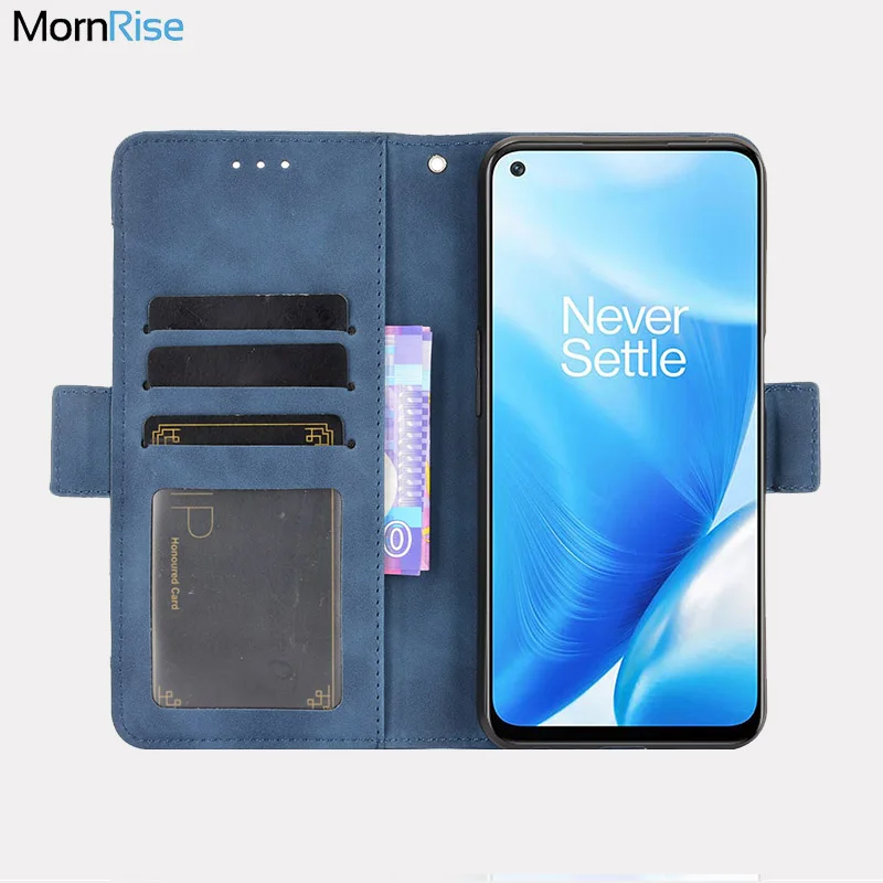 

For OnePlus Nord N200 5G Wallet Case Magnetic Book Flip Cover For 1+ Nord N200 Card Photo Holder Luxury Leather Phone Fundas