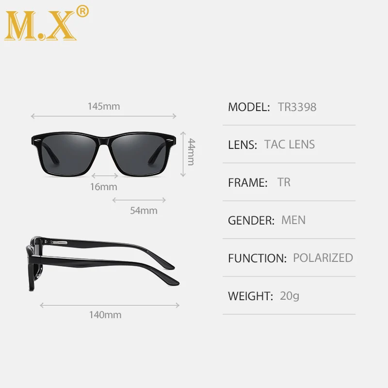 2022 брендовые классические квадратные поляризационные солнцезащитные очки для