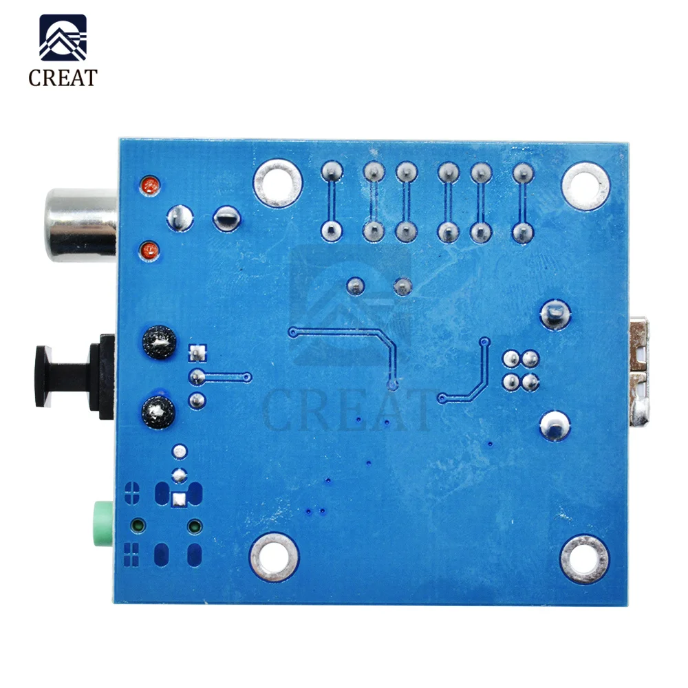 5V PCM2704 USB DAC to S/PDIF Sound Card Decoder Board Module Output F/PC 2 Channel Analog interface | Электронные компоненты и