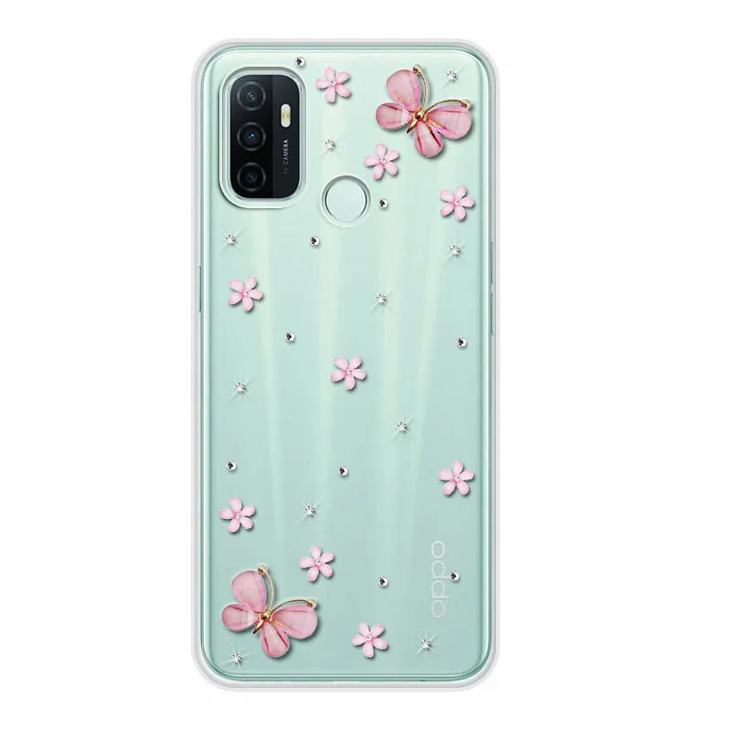 

Shockproof Shiny For OPPO A52 Case OPPO A53 A32 A72 A15 Realme 7 Pro X7 7 C17 C15 Reno 5 A5 A9 2020 Cases Silicone Phone Cover