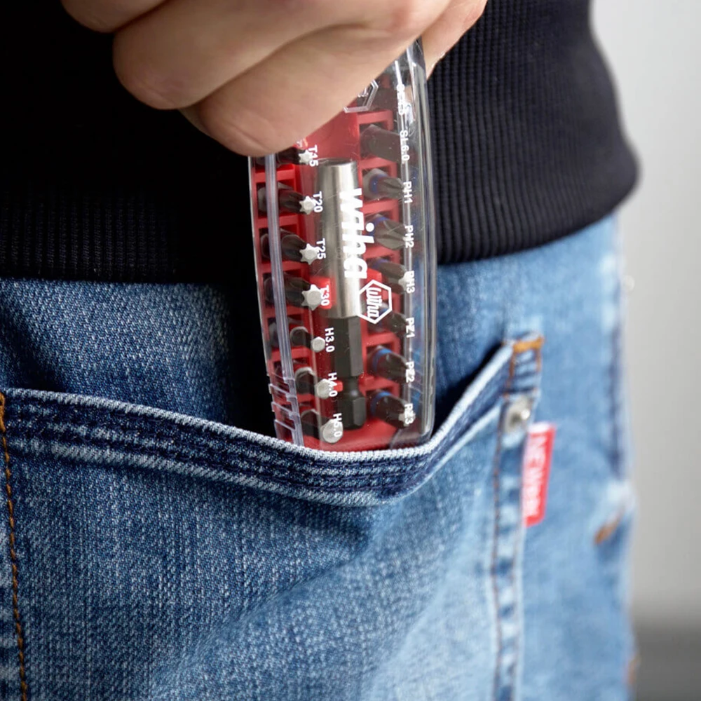 

Youpin Wiha 17 IN 1 Multifunctional Wrench Bits Kit Magnetic Crocodile Mouth Shape Mini Portable Pocket Screwdriver Set