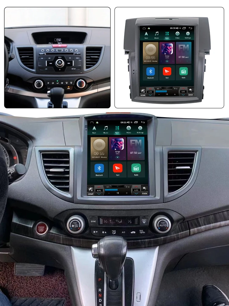 Автомобильная Мультимедийная система мультимедийный плеер на Android 11 с экраном 9 7