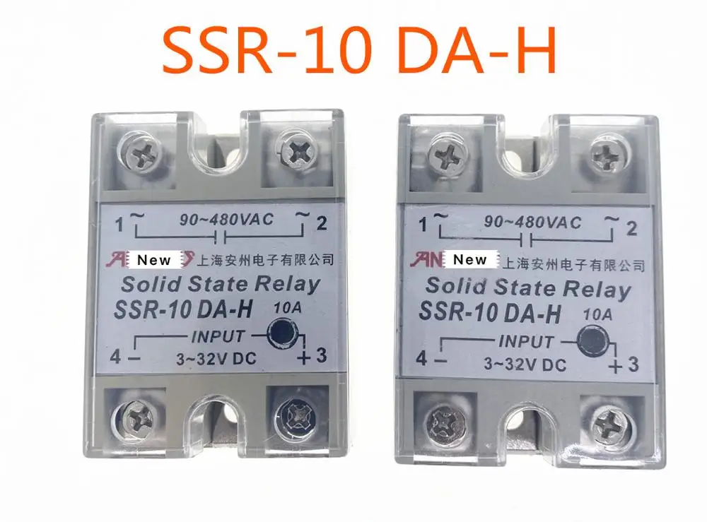 100% оригинальные аутентичные Тайваня Однофазный твердотельные реле SSR 10DA H|Пульты