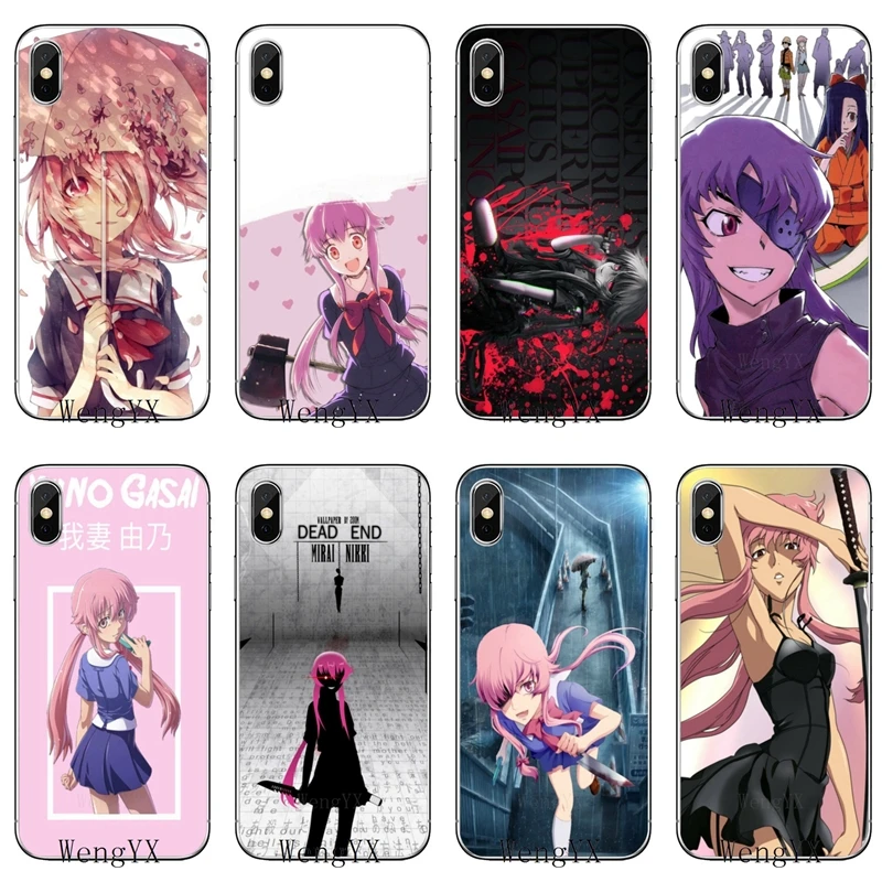 Аниме Mirai Nikki Future Diary для Huawei Mate 20 10 9 P30 P20 P10 P9 pro Lite P Smart plus 2019 аксессуары чехол телефона|Бамперы| |