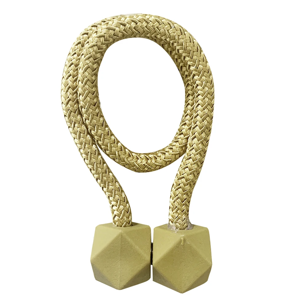 Хит продаж Модный магнитный держатель для занавесок из полиэстера крючки с