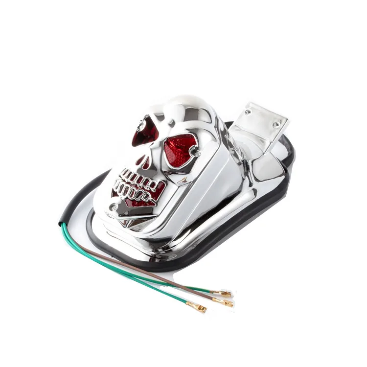 Хромированный стоп сигнал для мотоцикла велосипеда 12 В| |