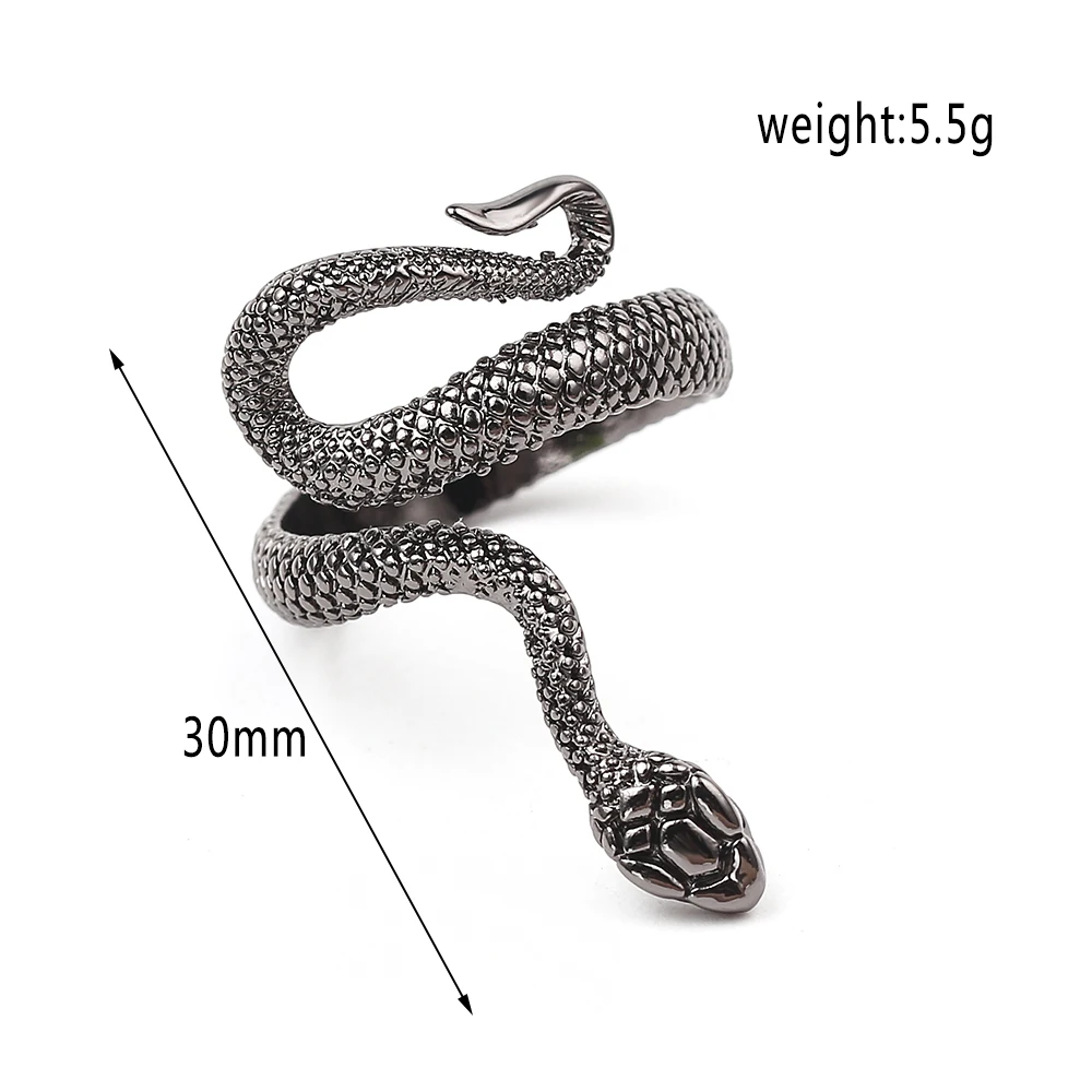 snake Панк масонское кольцо для мужчин, античное серебро, мастер, печатка, кольцо для мужчин, Панк масонское ювелирное изделие, ювелирные изделия на палец - Цвет основного камня: snake