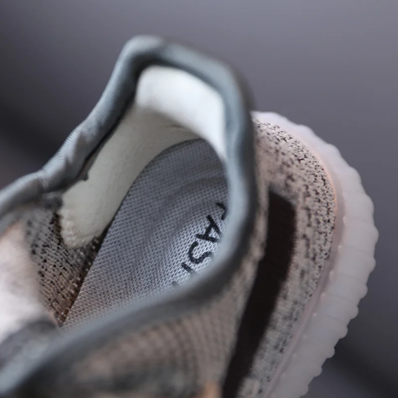 

DIMI 2021 New Children Shoes Kids Casual Shoes Fashion Breathable Knitting Soft Bottom Non-Slip Boys Girls Sneakers