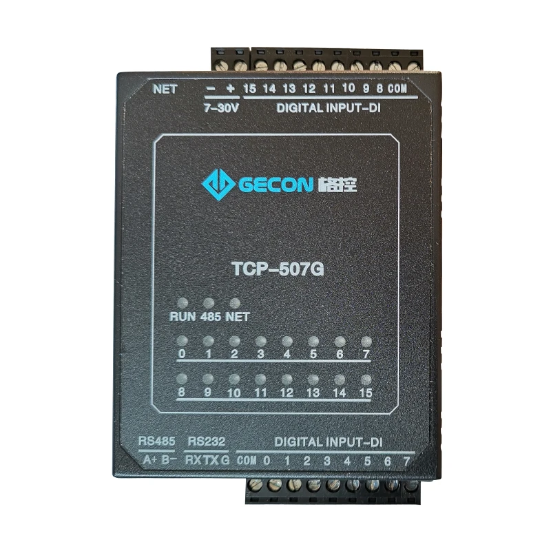 

Модуль Ethernet 16DI, модуль контроля сбора промышленного оборудования RS485 RS232, порты TCP, блок ввода-вывода протокола UDP