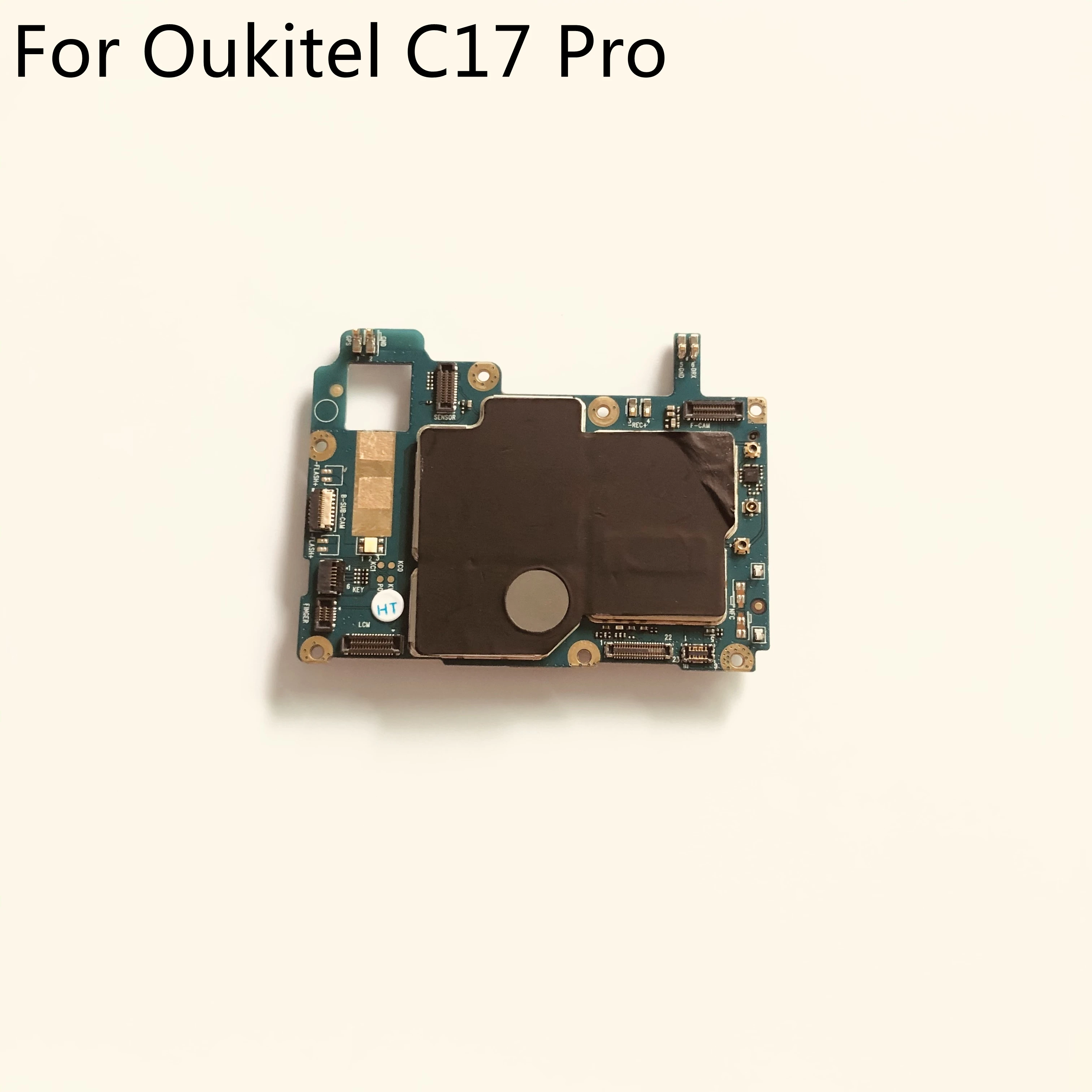 

OUKITEL C17 Pro Used Mainboard 4G RAM+64G ROM Motherboard For OUKITEL C17 Pro MTK6763 Octa Core 6.35" 1560x720 Free Shipping