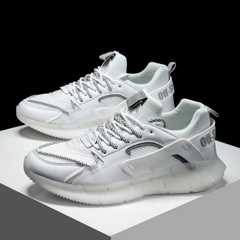 

Running Shoes Men Air Soles Lightweight Male Breathable Mesh Men Sport Shoes Sneakers Flat Outdoor Footwear Jogging Trainers