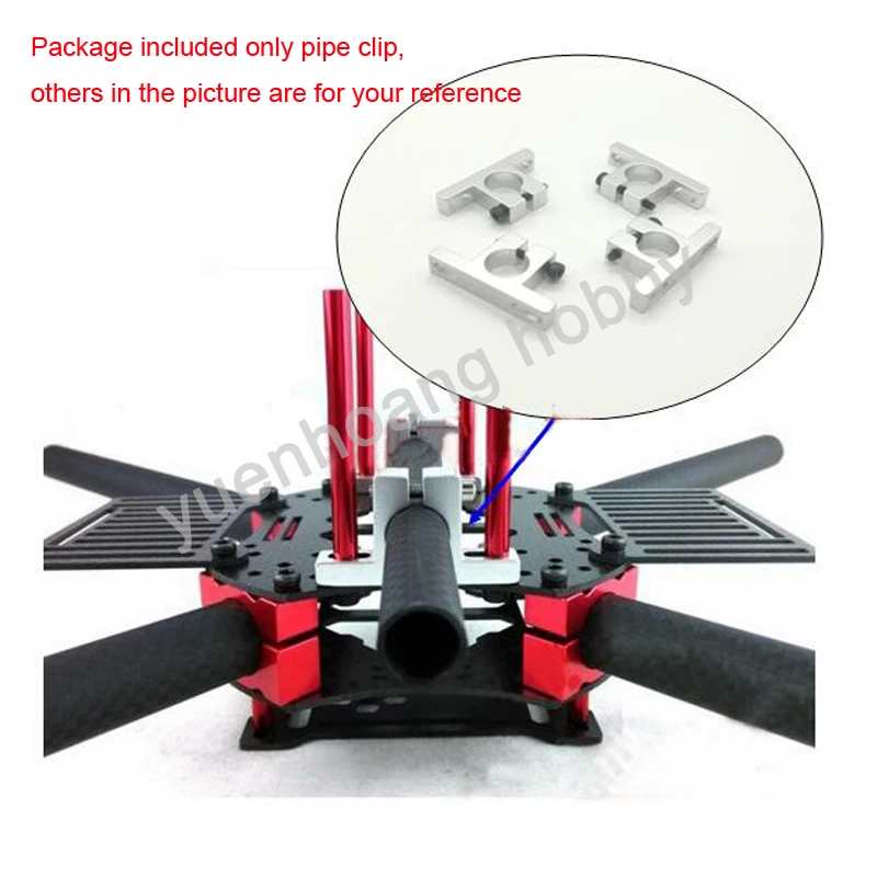 4 шт т образный трубный зажим