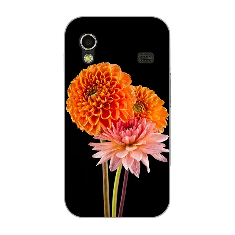 M097 Модные, мягкие, силиконовые чехлы для samsung Galaxy Ace S5830i GT S5830 GT-S5830i чехол с принтом задняя крышка мультяшная Роза узорная оболочка - Цвет: M097