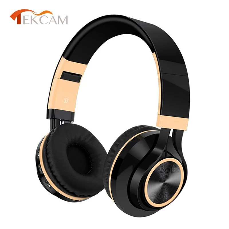 Спортивные наушники складные регулируемые с микрофоном Поддержка TF карты MP3