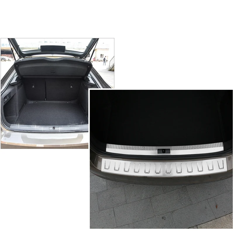 

Lsrtw2017 Stainless Steel Car Trunk Sill Threshold Trims for Skoda Superb 2016 2017 2018 2019 2020